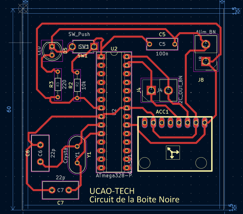 PCB boîte noire 2D